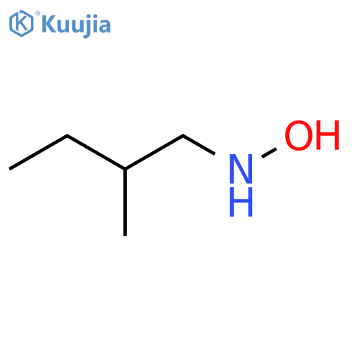 N-(2-methylbutyl)hydroxylamine structure