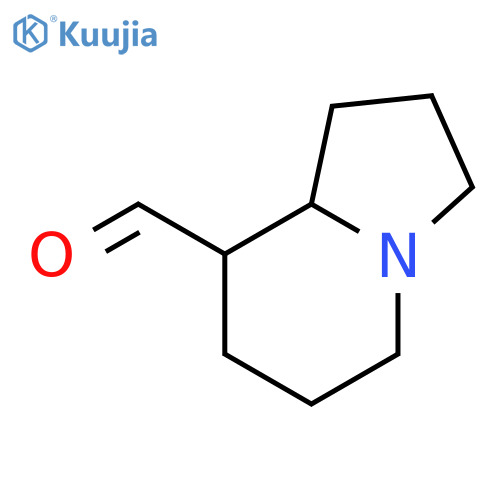 8-Indolizinecarboxaldehyde,octahydro-, (8R,8aR)-rel- structure