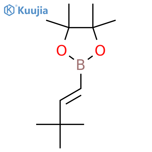 2-t-Butyl-E-vinylboronic acid, pinacol ester structure