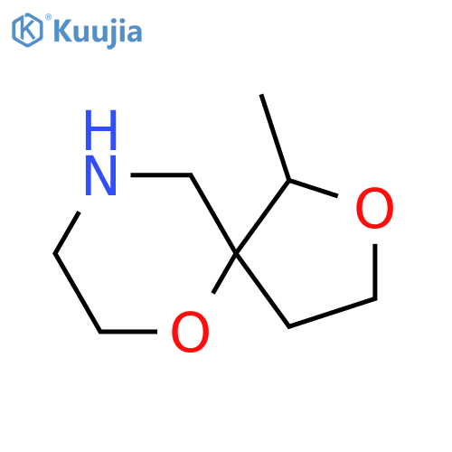 1-methyl-2,6-dioxa-9-azaspiro4.5decane structure