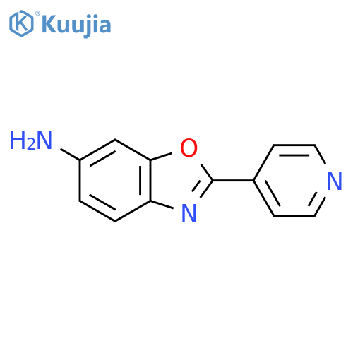 2-(Pyridin-4-yl)benzo[d]oxazol-6-amine structure