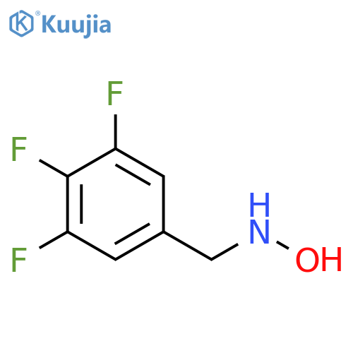 N-(3,4,5-trifluorophenyl)methylhydroxylamine structure
