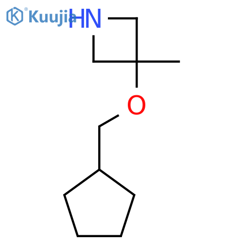 3-(cyclopentylmethoxy)-3-methylazetidine structure