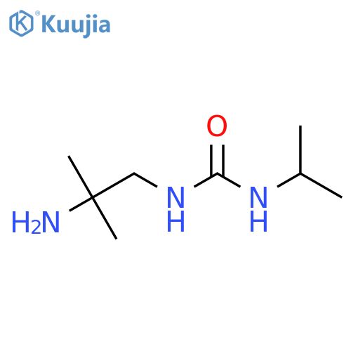 3-(2-Amino-2-methylpropyl)-1-(propan-2-yl)urea structure
