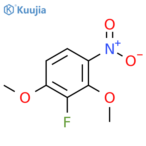 2-Fluoro-1,3-dimethoxy-4-nitrobenzene structure