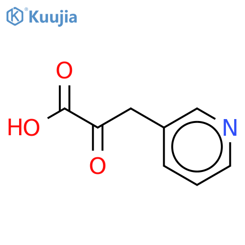2-oxo-3-(pyridin-3-yl)propanoic acid structure