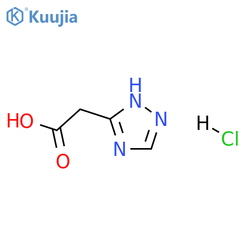 2-(1H-1,2,4-triazol-5-yl)acetic acid structure