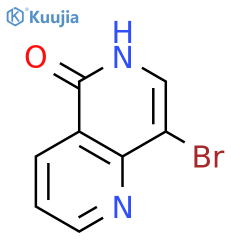8-Bromo-1,6-naphthyridin-5(6H)-one structure