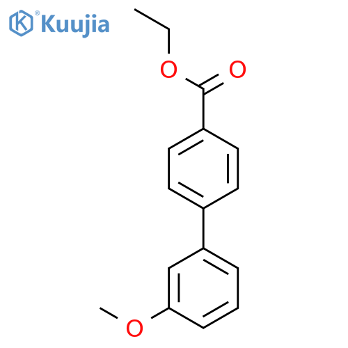 ethyl 4-(3-methoxyphenyl)benzoate structure