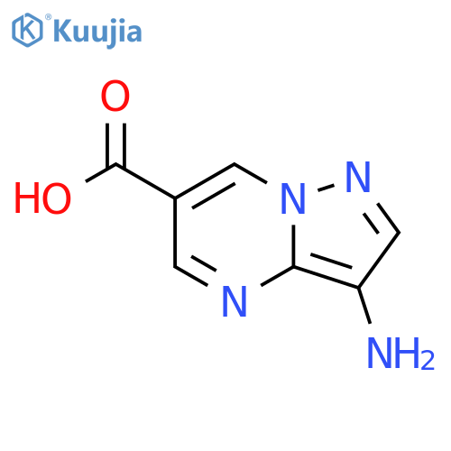 3-aminopyrazolo1,5-apyrimidine-6-carboxylic acid structure