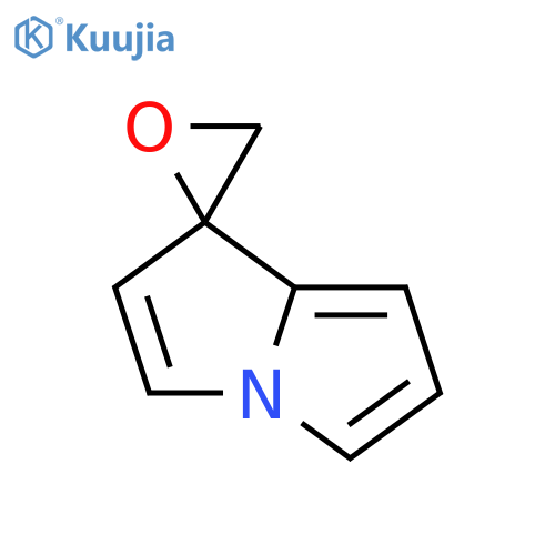 Spiro[oxirane-2,1'-[1H]pyrrolizine](9CI) structure