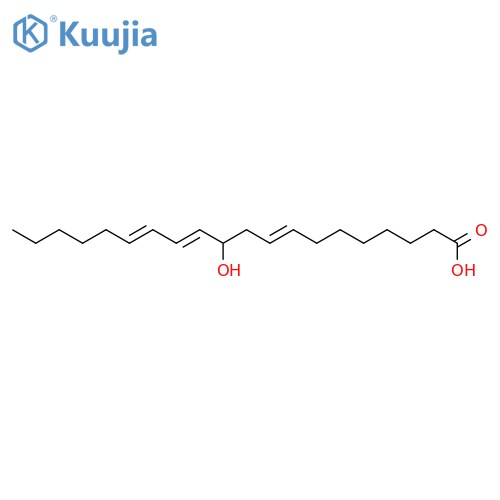 8,12,14-Eicosatrienoicacid, 11-hydroxy- structure