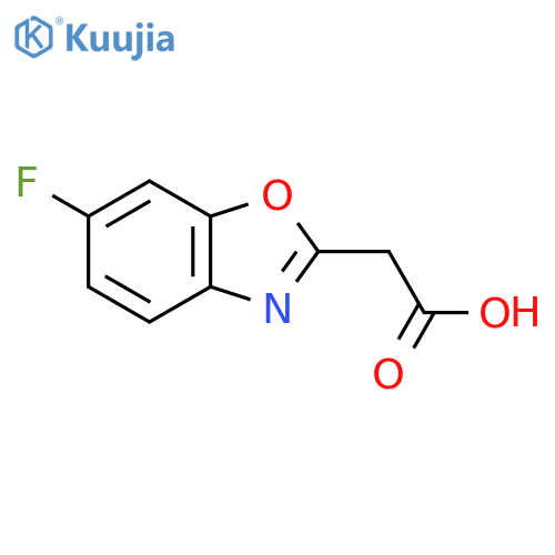 6-Fluorobenzo[d]oxazole-2-acetic acid structure