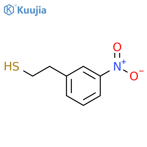 2-(3-nitrophenyl)ethane-1-thiol structure