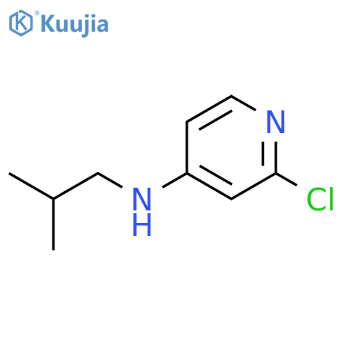 2-chloro-N-(2-methylpropyl)pyridin-4-amine structure