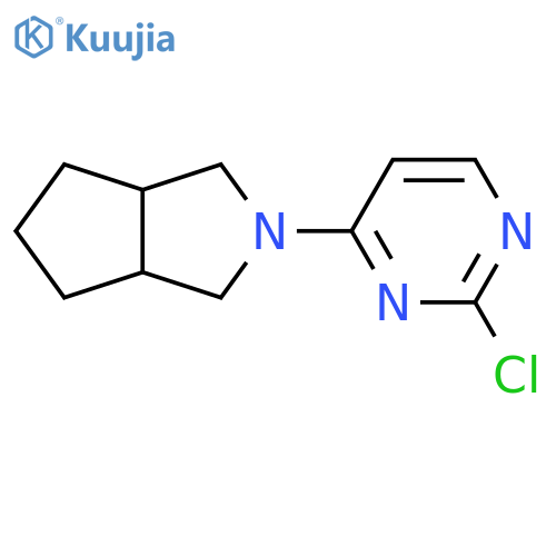 2-chloro-4-{octahydrocyclopenta[c]pyrrol-2-yl}pyrimidine structure
