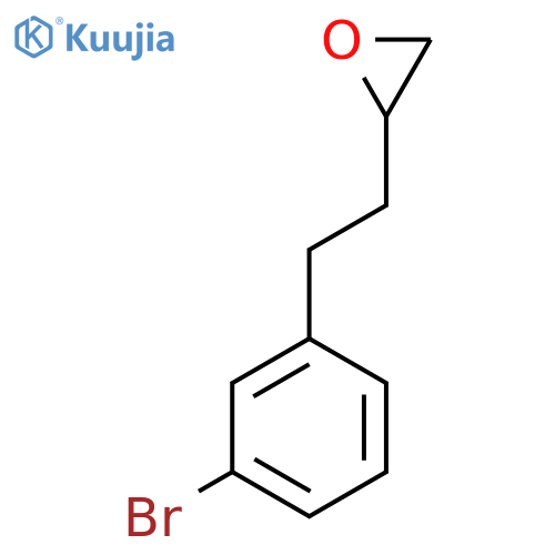 2-2-(3-bromophenyl)ethyloxirane structure