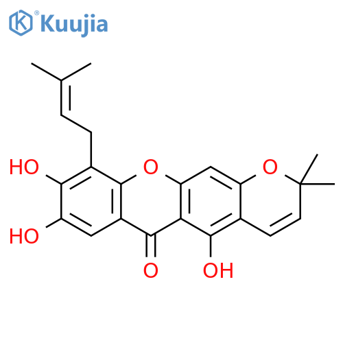 Caloxanthone A structure