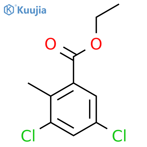 Ethyl 3,5-dichloro-2-methylbenzoate structure