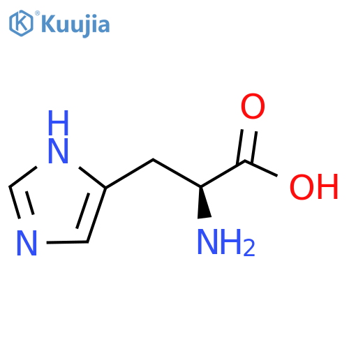 (S)-Histidine structure