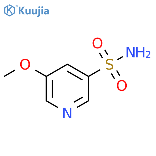 5-METHOXYPYRIDINE-3-SULFONAMIDE structure
