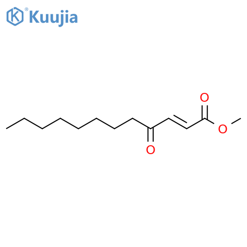 2-Dodecenoic acid, 4-oxo-, methyl ester, (E)- structure