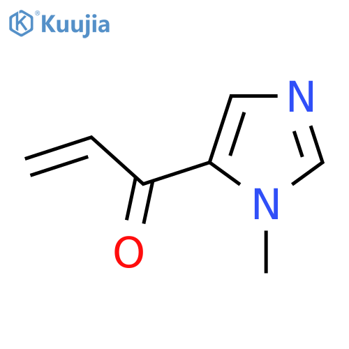 1-(1-methyl-1H-imidazol-5-yl)prop-2-en-1-one structure