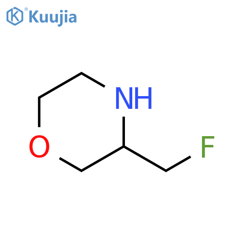 3-(fluoromethyl)morpholine structure