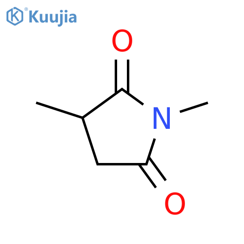 2,5-Pyrrolidinedione,1,3-dimethyl- structure