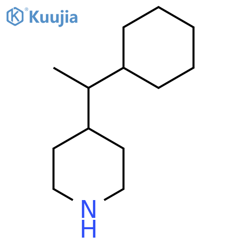 4-(1-cyclohexylethyl)piperidine structure