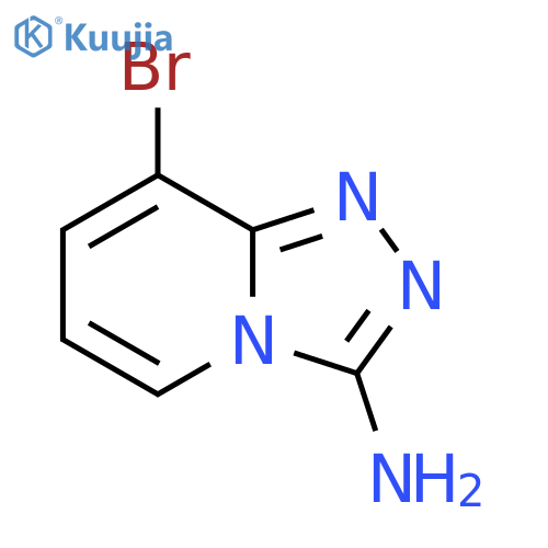8-bromo-[1,2,4]triazolo[4,3-a]pyridin-3-amine structure