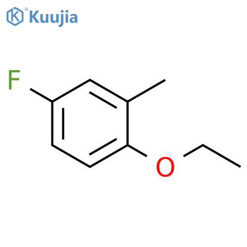 1-Ethoxy-4-fluoro-2-methylbenzene structure