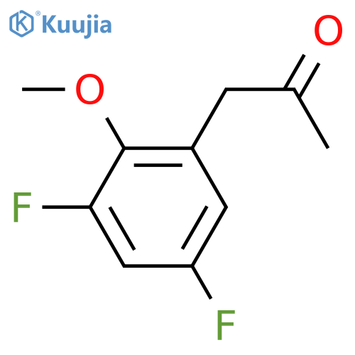 1-(3,5-difluoro-2-methoxyphenyl)propan-2-one structure
