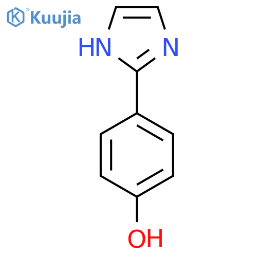 4-(1H-Imidazol-2-yl)phenol structure