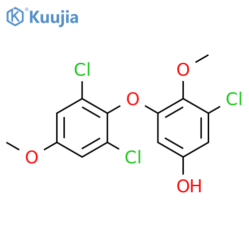 Phenol,3-chloro-5-(2,6-dichloro-4-methoxyphenoxy)-4-methoxy- structure