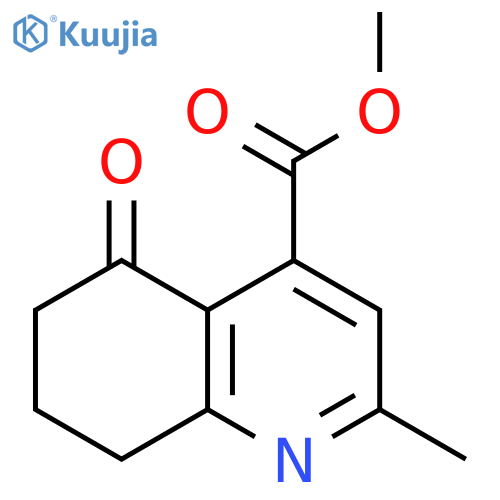 methyl 2-methyl-5-oxo-5,6,7,8-tetrahydroquinoline-4-carboxylate structure