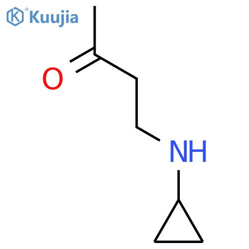 2-Butanone,4-(cyclopropylamino)- structure