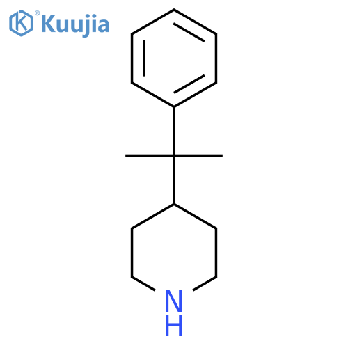 4-(2-phenylpropan-2-yl)piperidine structure
