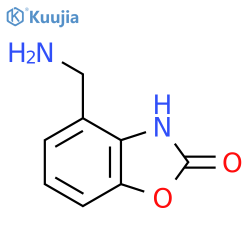 4-(Aminomethyl)benzo[d]oxazol-2-ol structure