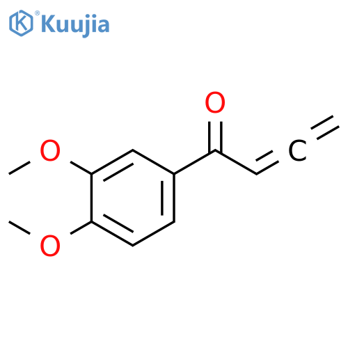 1-(3,4-Dimethoxyphenyl)-2,3-butadien-1-one structure