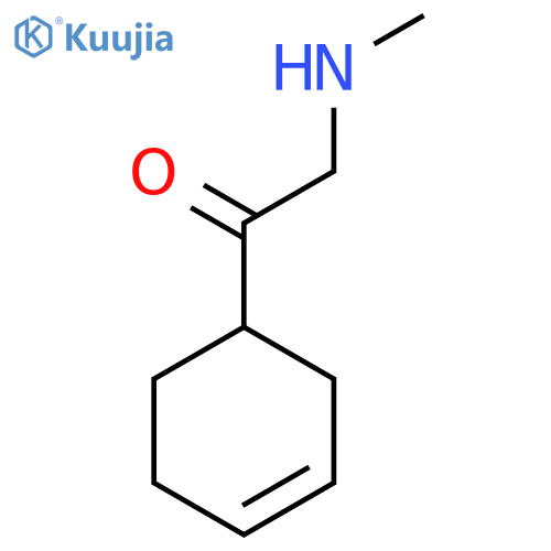 1-(cyclohex-3-en-1-yl)-2-(methylamino)ethan-1-one structure