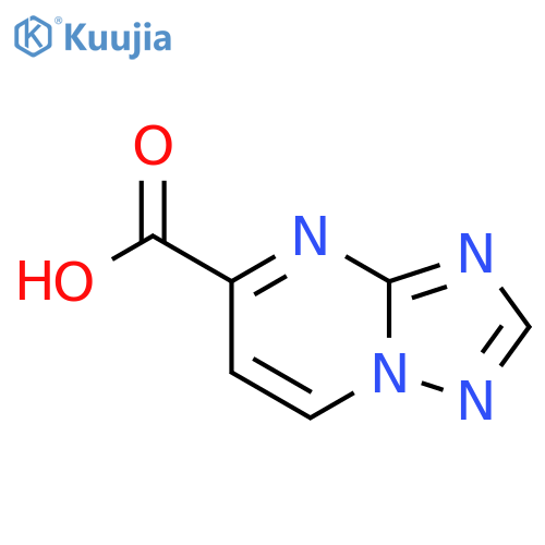1,2,4triazolo1,5-apyrimidine-5-carboxylic acid structure