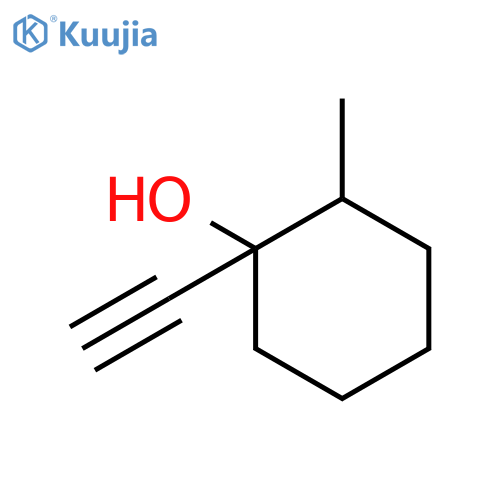 1-ethynyl-2-methylcyclohexan-1-ol structure