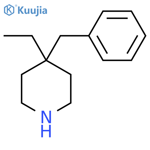 4-Benzyl-4-ethylpiperidine structure