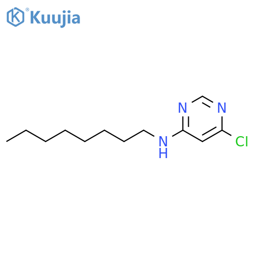 6-chloro-N-octylpyrimidin-4-amine structure