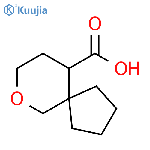 7-oxaspiro[4.5]decane-10-carboxylic acid structure