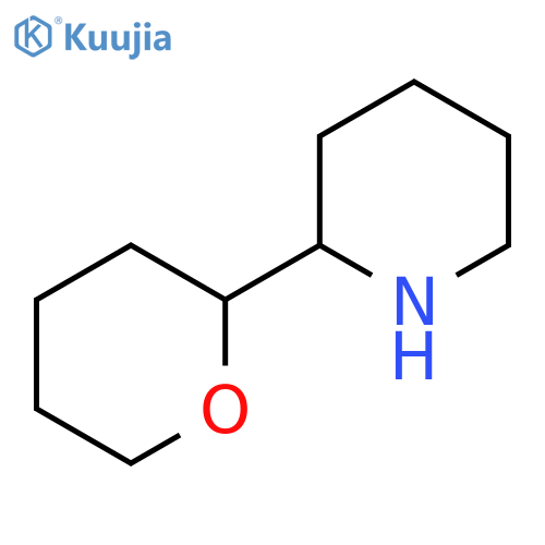 2-(oxan-2-yl)piperidine structure