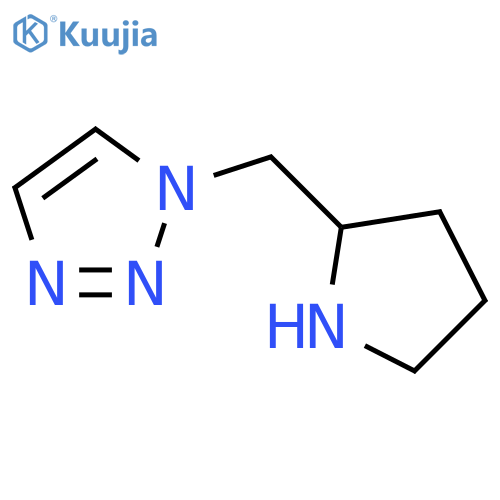 1-(pyrrolidin-2-yl)methyl-1H-1,2,3-triazole structure