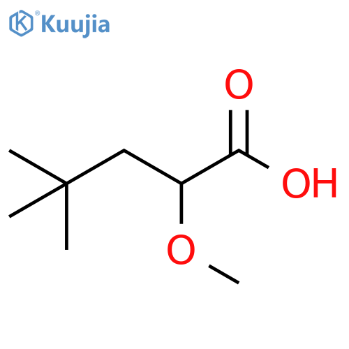 2-methoxy-4,4-dimethylpentanoic acid structure