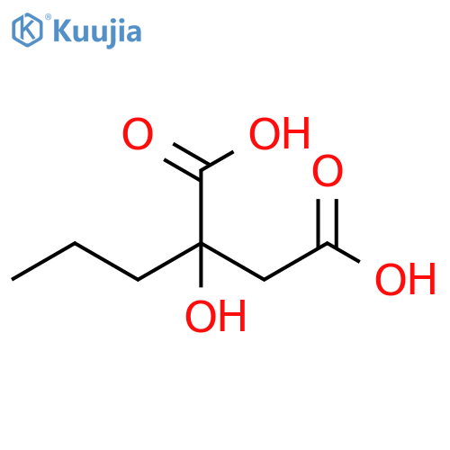 2-hydroxy-2-propylbutanedioic acid structure